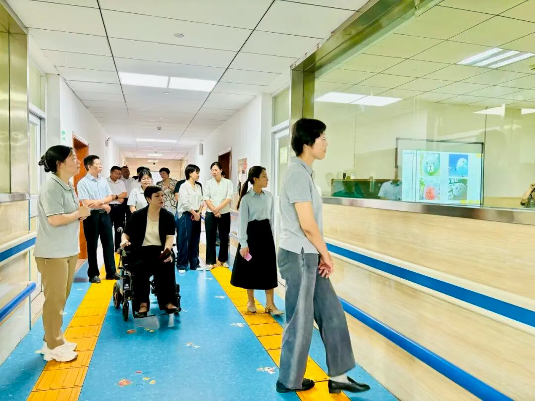 中国残联及省市残联领导深入博爱融合，调研孤独症儿童康复工作